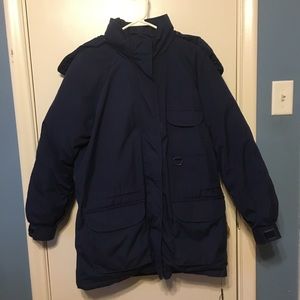 Classic Eddie Bauer mid length Jacket.